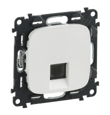 Розетка телефонна Legrand 753738 Valena Allure, білий, пластик, для врізного монтажу