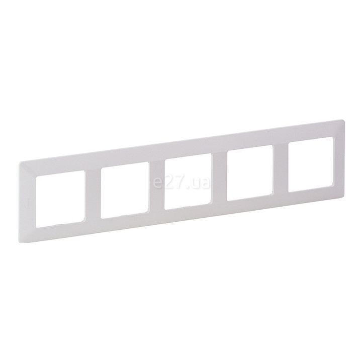 Рамка 5 постів Legrand 754005 Valena Life, білий, пластик · Legrand · legrand-754005