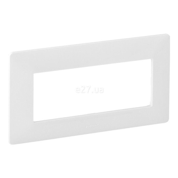 Рамка Legrand 754006 Valena Life Mosaic, білий, пластик · Legrand · legrand-754006