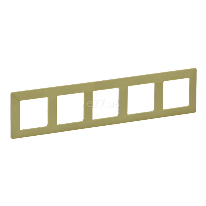 Рамка 5 постів Legrand 754085 Valena Life, лайм, пластик · Legrand · legrand-754085