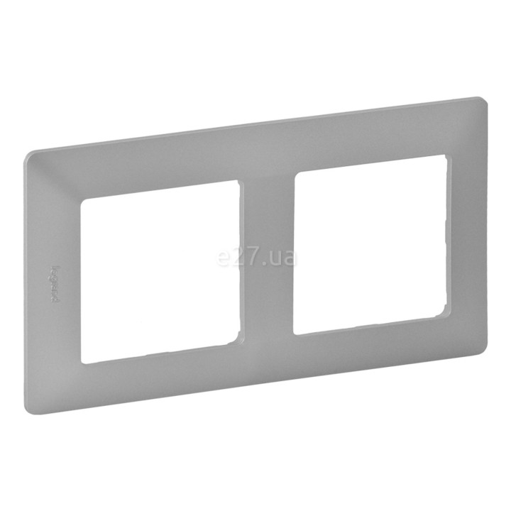Рамка 2 поста Legrand 754132 Valena Life, алюміній, пластик · Legrand · legrand-754132