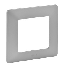 Рамка 1 пост Legrand 754137 Valena Life, алюміній, пластик