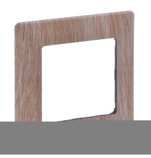 Рамка 1 пост Legrand 754181 Valena Life, світле дерево, пластик