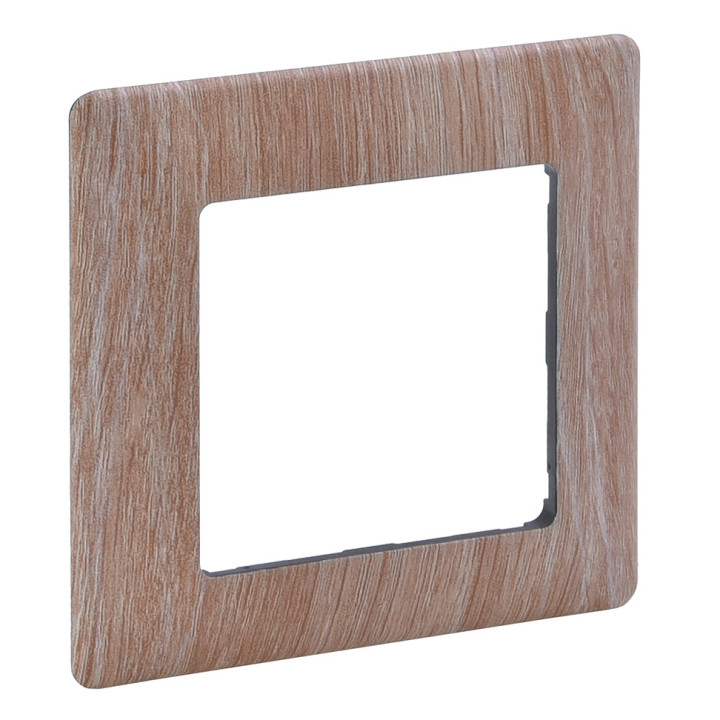 Рамка 1 пост Legrand 754181 Valena Life, світле дерево, пластик · Legrand · legrand-754181
