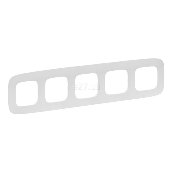 Рамка 5 постів Legrand 754305 Valena Allure, білий, пластик · Legrand · legrand-754305