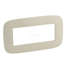 Рамка Legrand 754316 Valena Allure Mosaic, слонова кістка, пластик