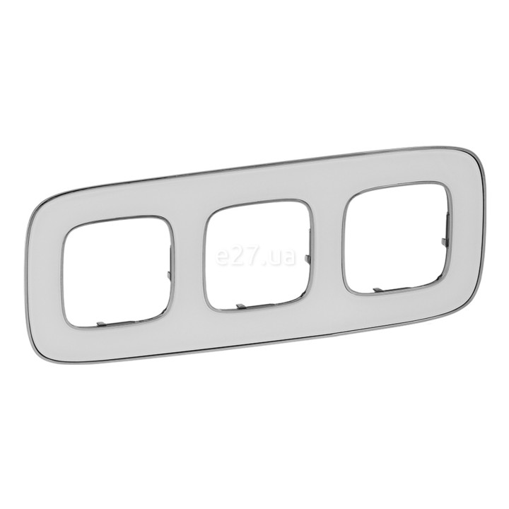Рамка 3 поста Legrand 754423 Valena Allure, дзеркало, пластик · Legrand · legrand-754423