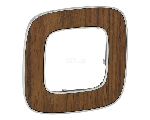 Рамка 1 пост Legrand 754461 Valena Allure, горіх, пластик