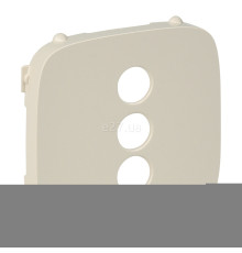 Лицьова панель розетки RCA Legrand 754726 Valena Allure, слонова кістка, пластик