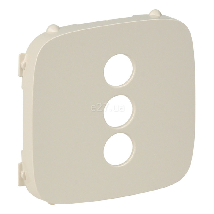 Лицьова панель розетки RCA Legrand 754726 Valena Allure, слонова кістка, пластик · Legrand · legrand-754726