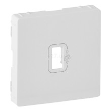 Лицьова панель USB-розетки Legrand 754750 Valena Life, білий, пластик · Legrand · legrand-754750