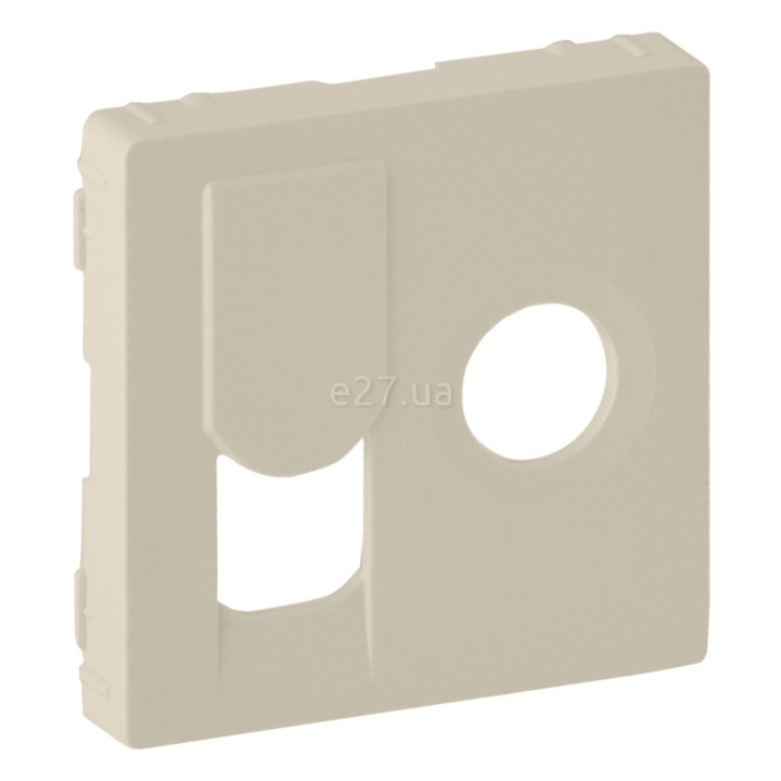 Лицьова панель розетки TV і RJ45 Legrand 754831 Valena Life, слонова кістка, пластик · Legrand · legrand-754831