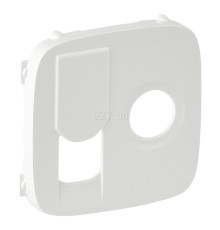 Лицьова панель розетки TV і RJ45 Legrand 754835 Valena Allure, білий, пластик