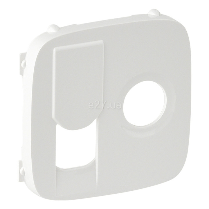 Лицьова панель розетки TV і RJ45 Legrand 754835 Valena Allure, білий, пластик · Legrand · legrand-754835