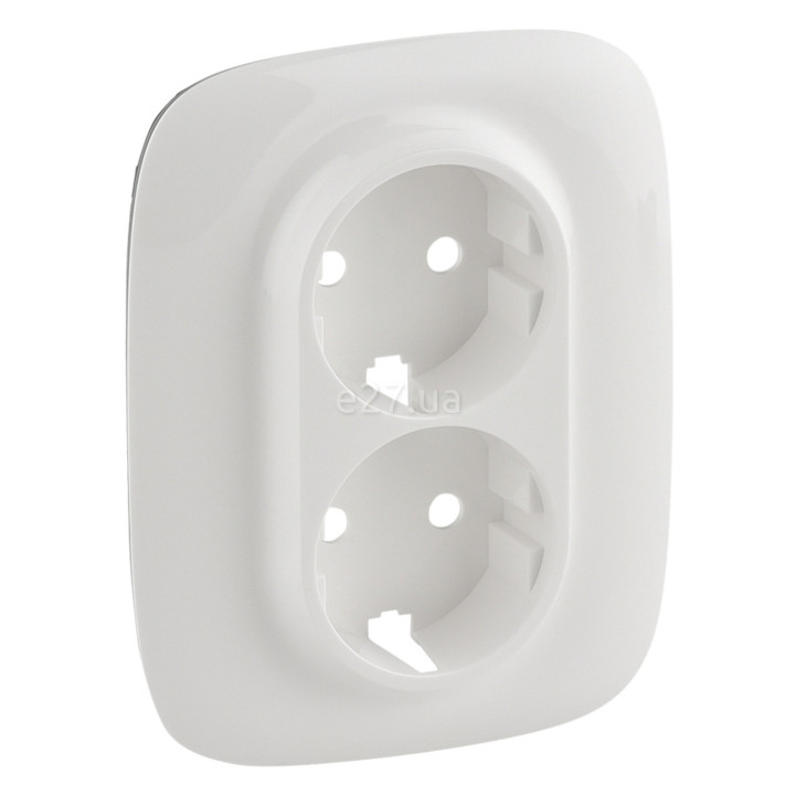 Лицьова панель розетки 220В Legrand 754955 Valena Allure, білий, пластик · Legrand · legrand-754955