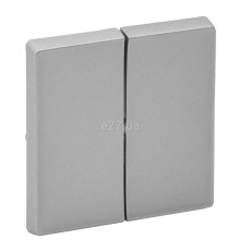 Лицьова панель вимикача Legrand 755022 Valena Life, алюміній, пластик
