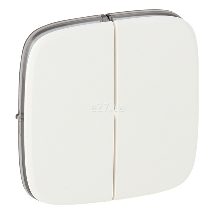 Лицьова панель вимикача Legrand 755025 Valena Allure, білий, пластик · Legrand · legrand-755025
