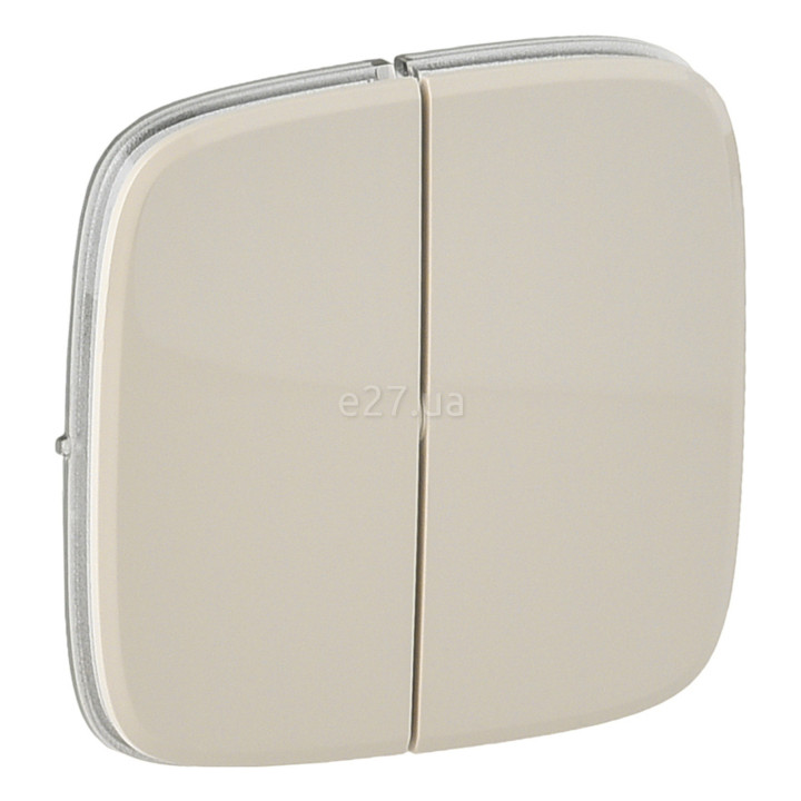 Лицьова панель вимикача Legrand 755026 Valena Allure, слонова кістка, пластик · Legrand · legrand-755026