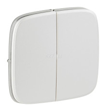 Лицьова панель вимикача Legrand 755029 Valena Allure, перлина, пластик