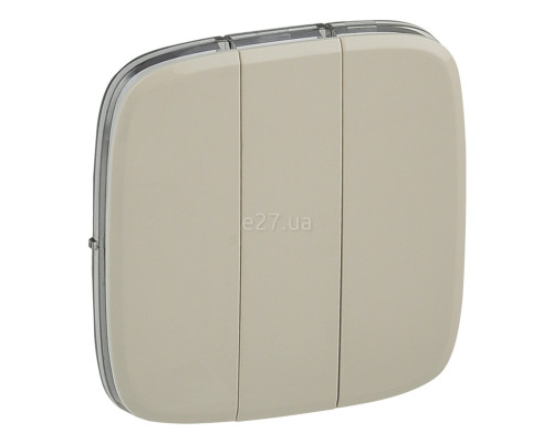Лицьова панель вимикача Legrand 755036 Valena Allure, слонова кістка, пластик