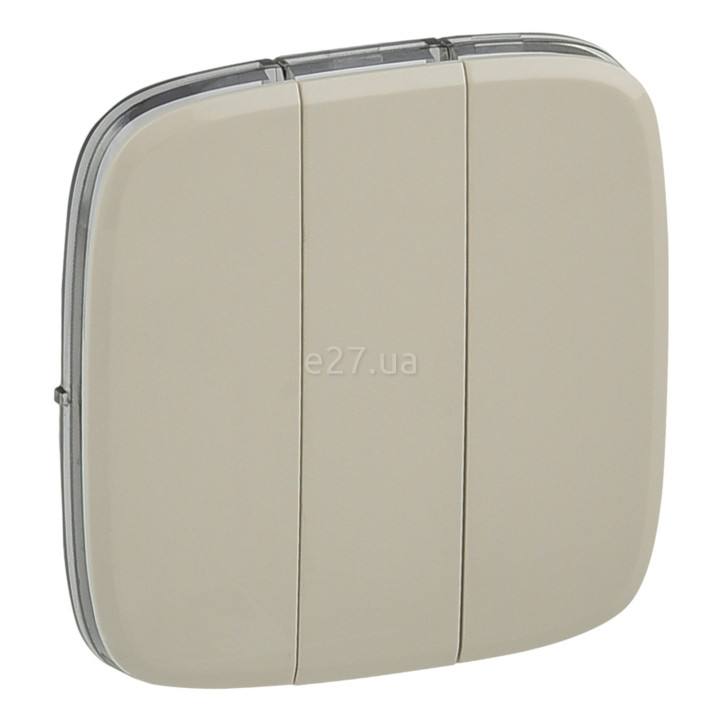 Лицьова панель вимикача Legrand 755036 Valena Allure, слонова кістка, пластик · Legrand · legrand-755036