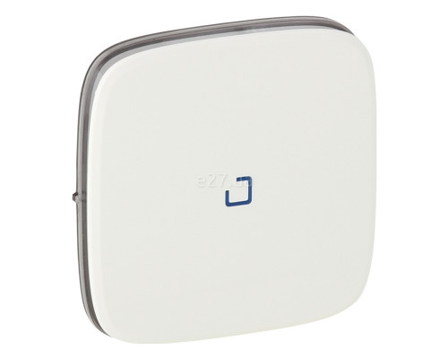 Лицьова панель вимикача Legrand 755085 Valena Allure, білий, пластик
