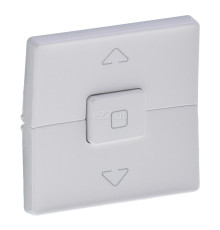 Лицьова панель вимикача для жалюзі Legrand 755140 Valena Life, білий, пластик