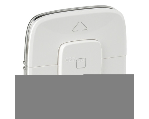 Лицьова панель вимикача для жалюзі Legrand 755145 Valena Allure, білий, пластик
