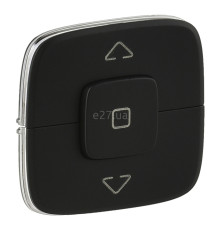 Лицьова панель вимикача для жалюзі Legrand 755148 Valena Allure, антрацит, пластик