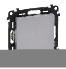 Заглушка Legrand 755182 Valena Life, алюміній, пластик, для врізного монтажу