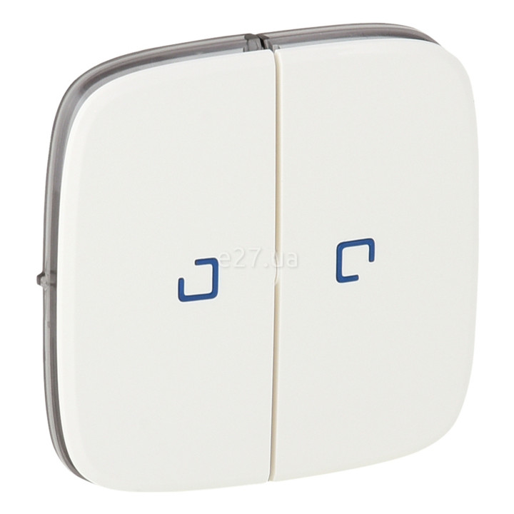 Лицьова панель вимикача Legrand 755225 Valena Allure, білий, пластик · Legrand · legrand-755225