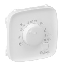 Лицьова панель терморегулятора Legrand 755315 Valena Allure, білий, пластик