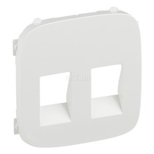 Лицьова панель аудіорозетки Legrand 755375 Valena Allure, білий, пластик · Legrand · legrand-755375