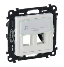 Адаптер Legrand 755390 Valena Life, білий, пластик, для врізного монтажу