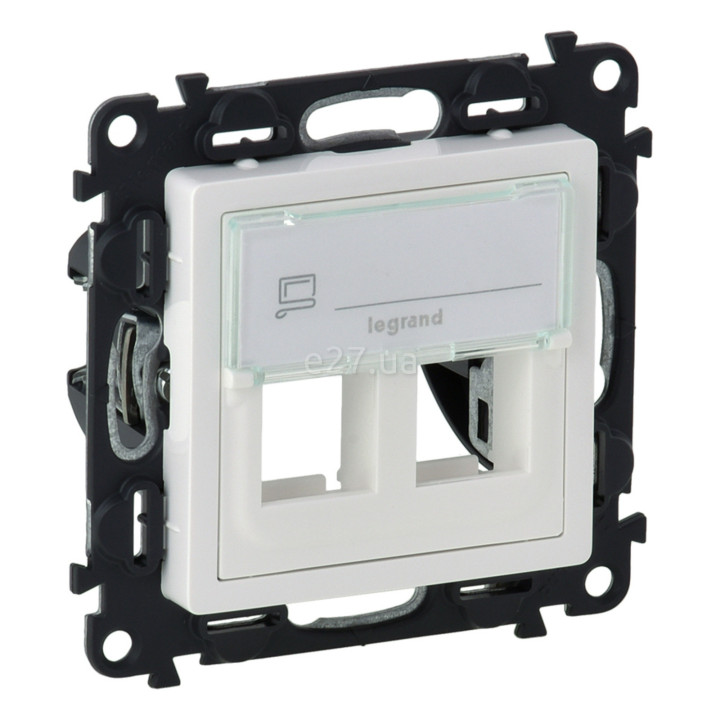 Адаптер Legrand 755390 Valena Life, білий, пластик, для врізного монтажу · Legrand · legrand-755390