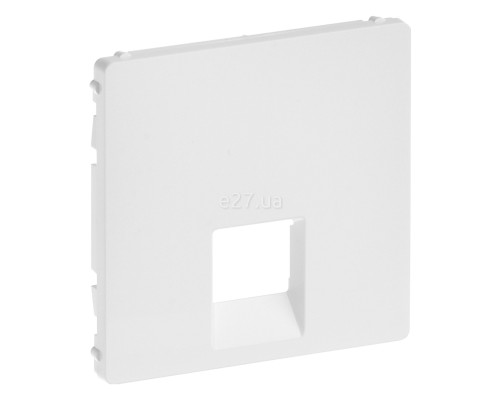 Лицьова панель розетки RJ45 Legrand 755410 Valena Life, білий, пластик