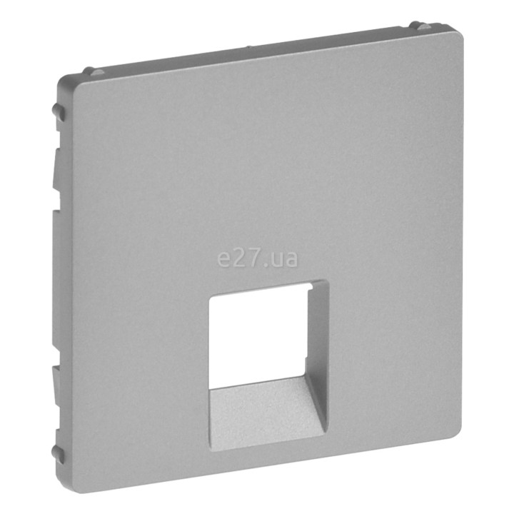Лицьова панель розетки RJ45 Legrand 755412 Valena Life, алюміній, пластик · Legrand · legrand-755412
