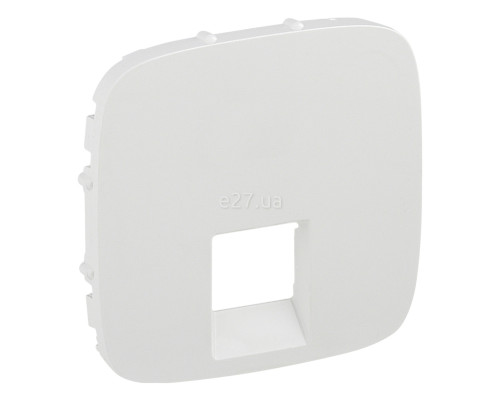 Лицьова панель розетки RJ45 Legrand 755415 Valena Allure, білий, пластик