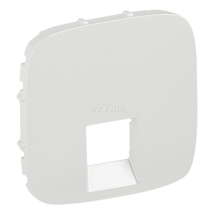 Лицьова панель розетки RJ45 Legrand 755419 Valena Allure, перлина, пластик · Legrand · legrand-755419