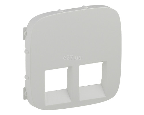 Лицьова панель розетки RJ45 Legrand 755425 Valena Allure, білий, пластик