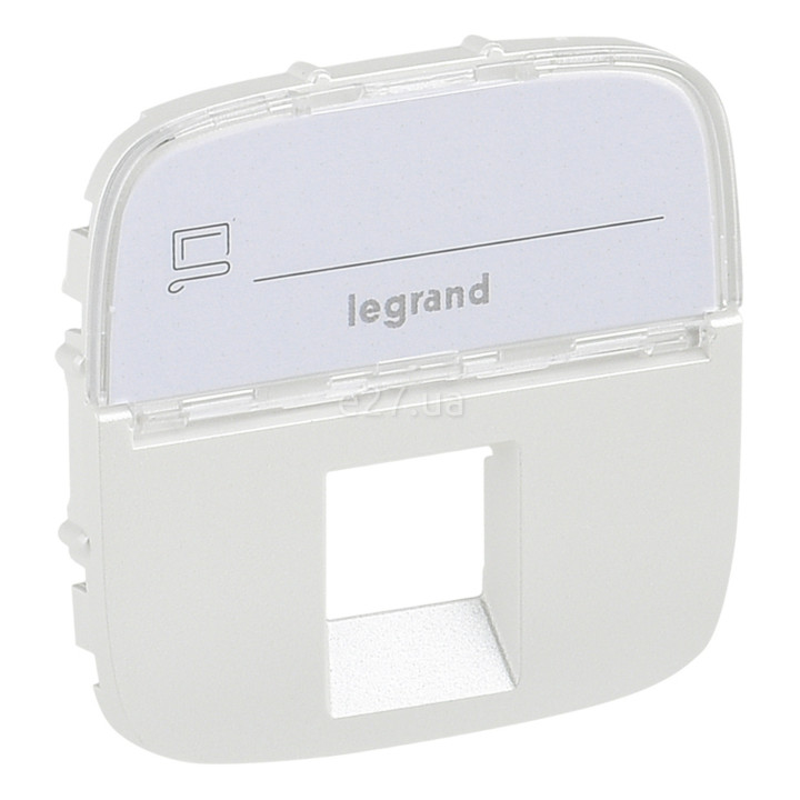 Лицьова панель розетки RJ45 Legrand 755479 Valena Allure, перлина, пластик · Legrand · legrand-755479