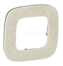 Рамка 1 пост Legrand 755521 Valena Allure, палацовий мармур, камінь