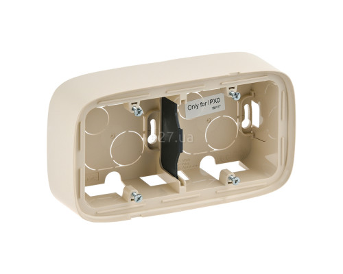 Коробка для зовнішнього монтажу Legrand 755562 Valena Allure, слонова кістка, пластик