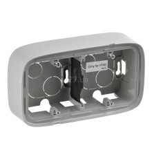 Коробка для зовнішнього монтажу Legrand 755572 Valena Allure, алюміній, пластик