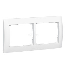 Рамка 2 поста Legrand 771002 Galea Life, білий