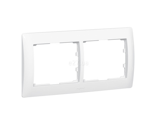 Рамка 2 поста Legrand 771002 Galea Life, білий