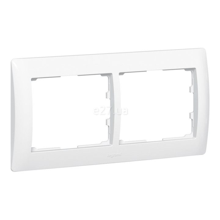 Рамка 2 поста Legrand 771002 Galea Life, білий · Legrand · legrand-771002