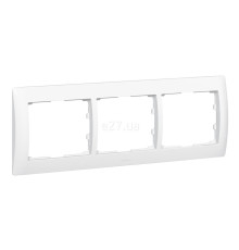 Рамка 3 поста Legrand 771003 Galea Life, білий