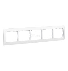 Рамка 5 постів Legrand 771005 Galea Life, білий