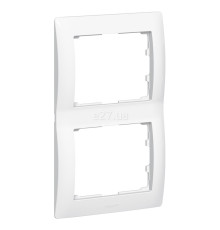 Рамка 2 поста Legrand 771006 Galea Life, білий